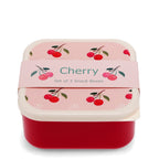 SNACK BOXES SET OF 3 - LITTLE CHERRY