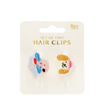 MINI CLAW HAIR CLIPS - HAPPY DOGS