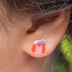 STICK ON EARRINGS - COOL CATS