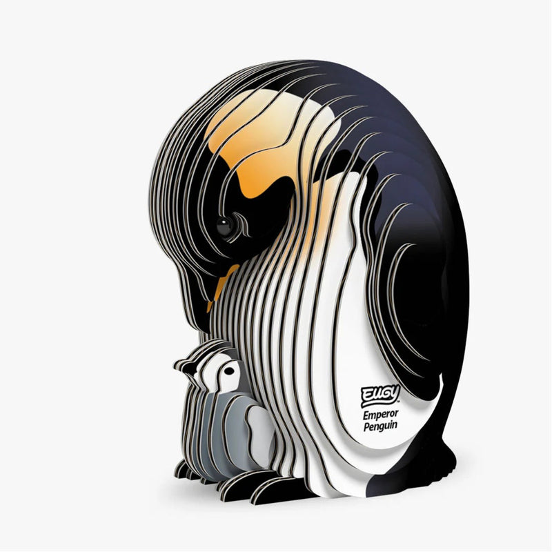 3D CARD PUZZLE MODEL MAKING TOY (6 YEARS+) - Emperor Penguin