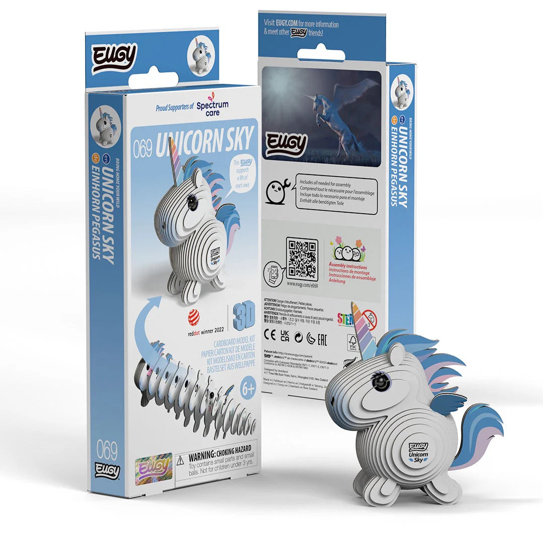 3D CARD PUZZLE MODEL MAKING TOY (6 YEARS+)