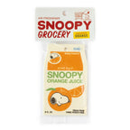 SNOOPY AIR FRESHENER - ORANGE JUICE