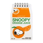 SNOPPY MINI NOTEBOOK -  ORANGE JUICE