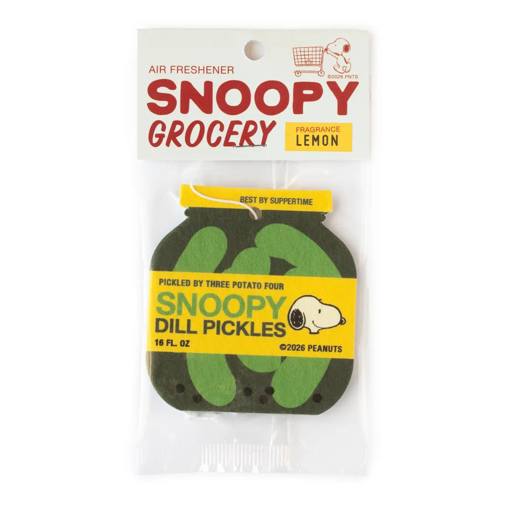 SNOOPY AIR FRESHENER - DILL PICKLES