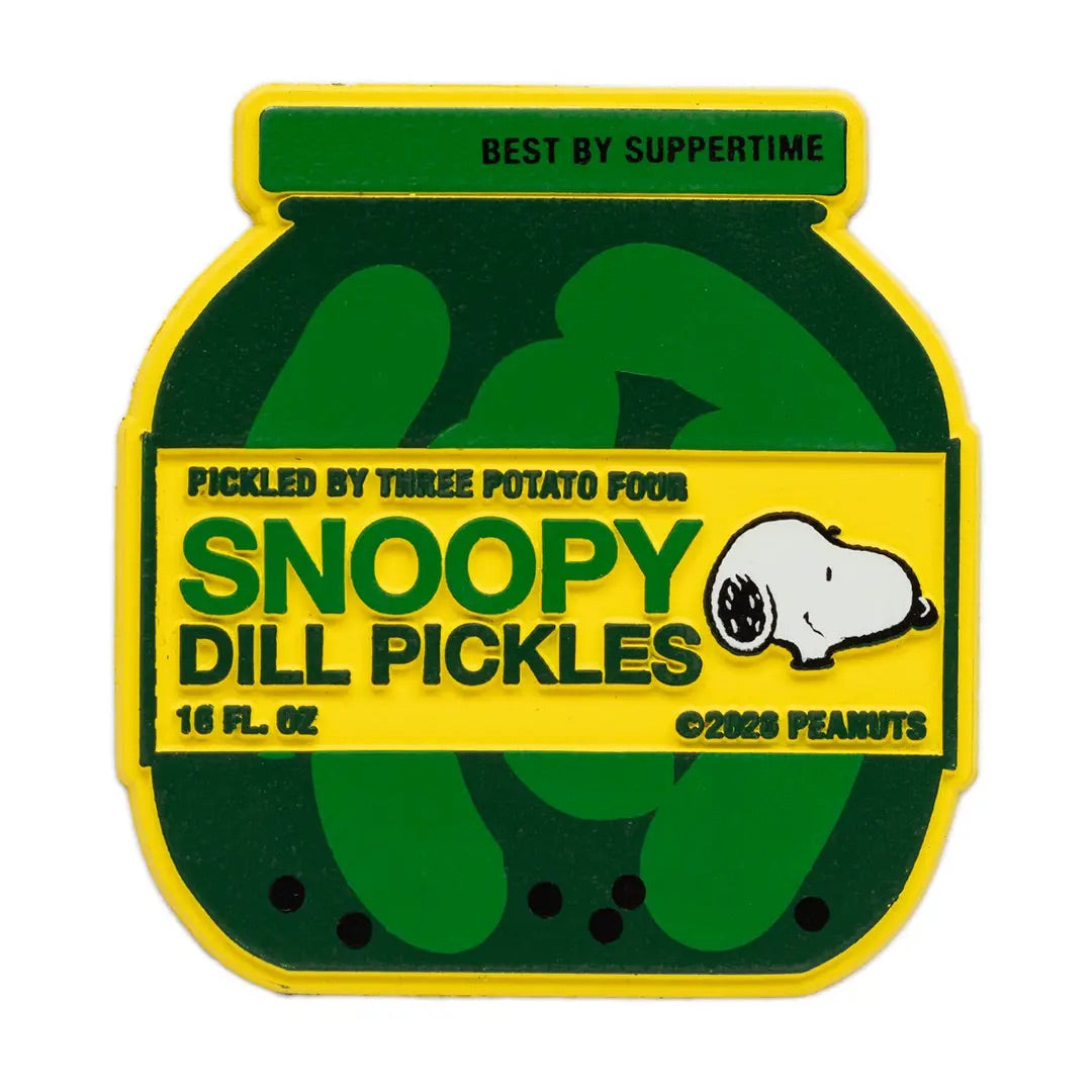 SNOOPY FRIDGE MAGNET - DILL PICKLES