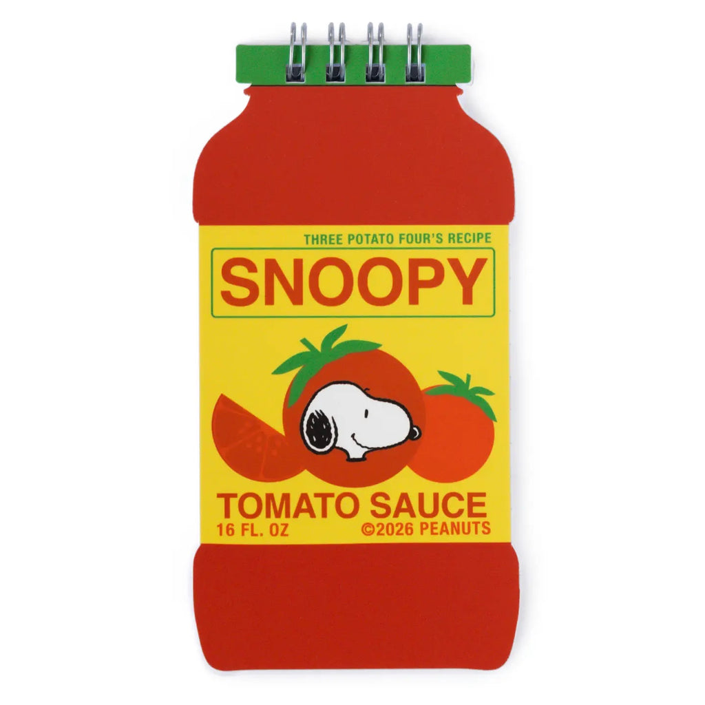 SNOPPY MINI NOTEBOOK -  TOMATO SAUCE