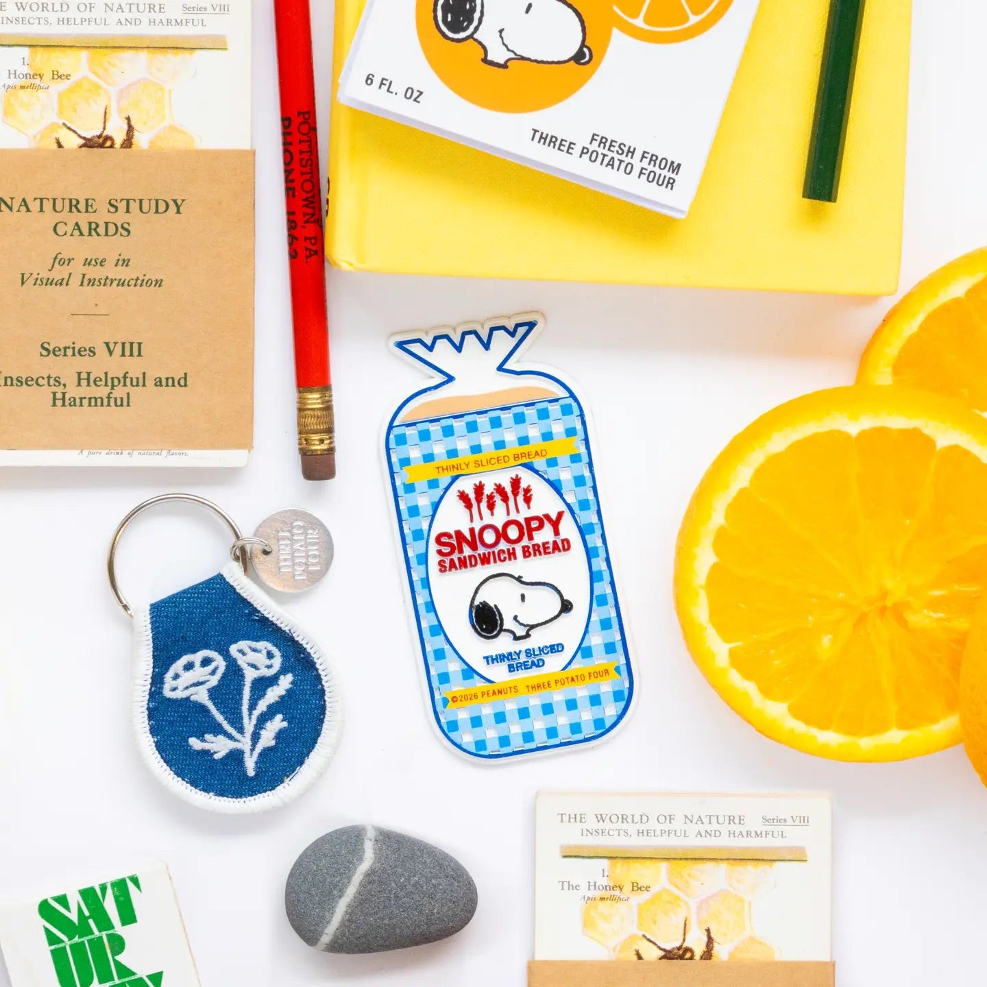 SNOOPY FRIDGE MAGNET - SANDWICH BREAD