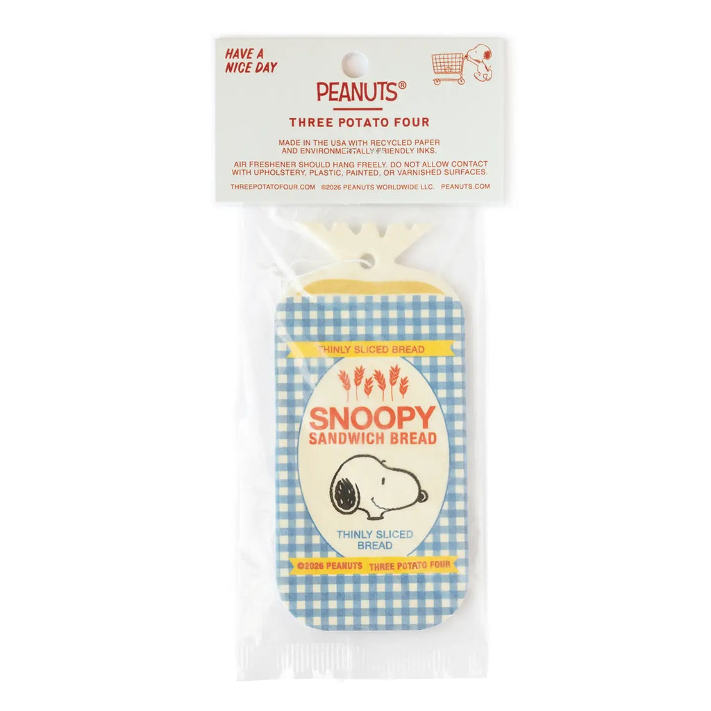 SNOOPY AIR FRESHENER - SANDWICH BREAD