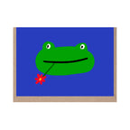 MINI CARD - FROG FACE