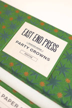 6 FESTIVE PARTY CROWNS