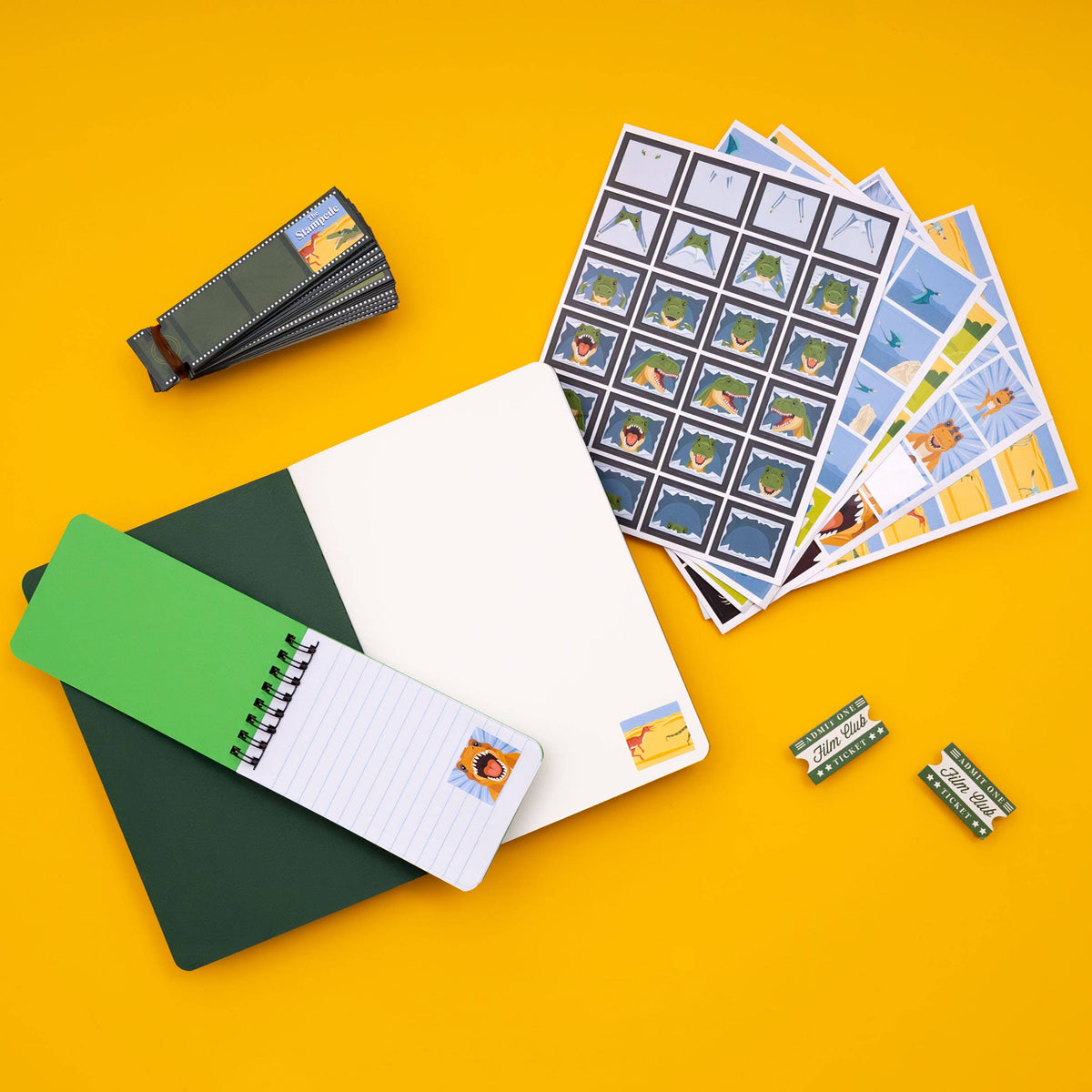 DYNAMIC DINOSAURS FLIP BOOK ANIMATION KIT (7 YEARS+)