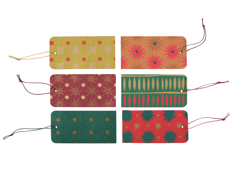 6 CHRISTMAS GIFT TAGS
