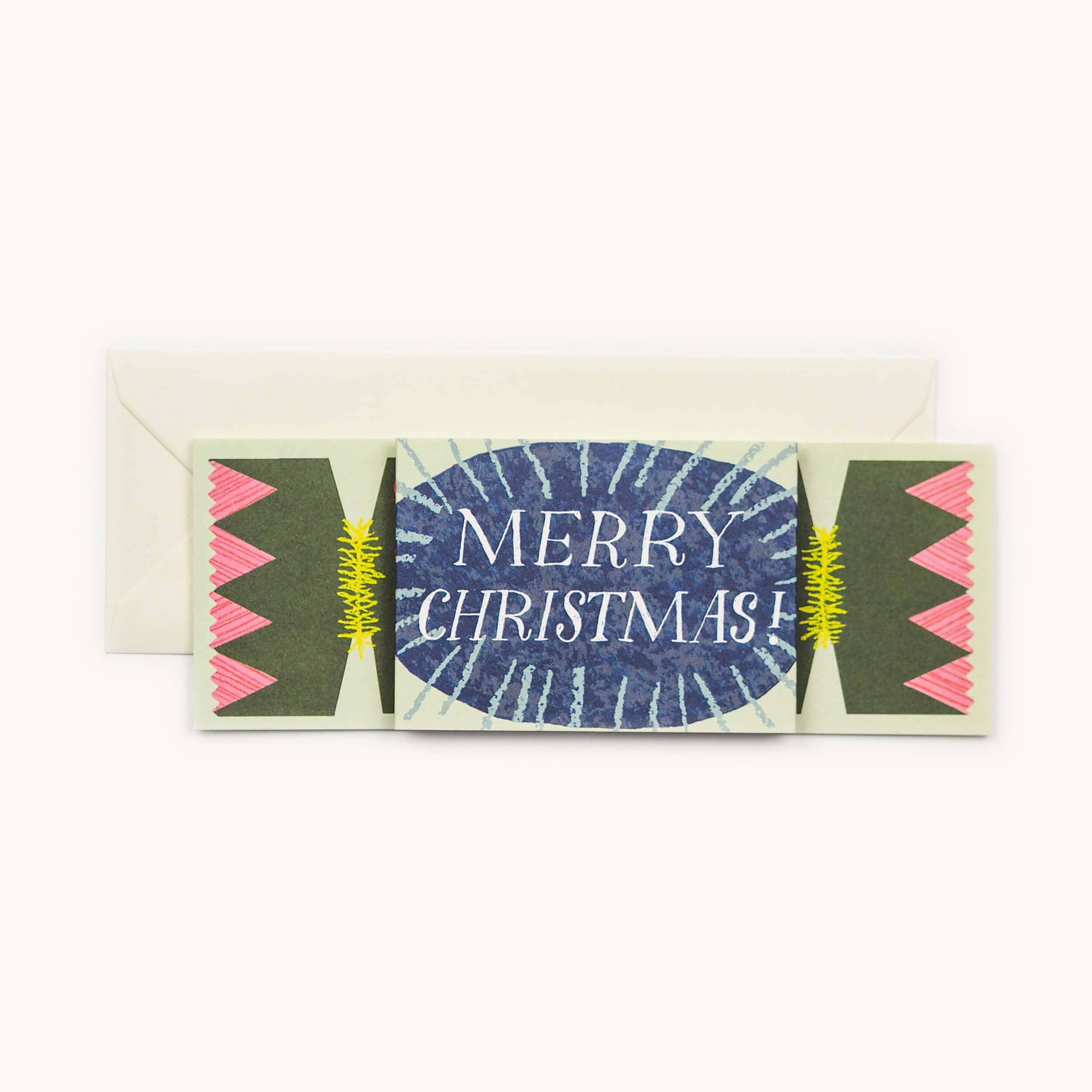 CHRISTMAS CRACKER DIAMOND CARD