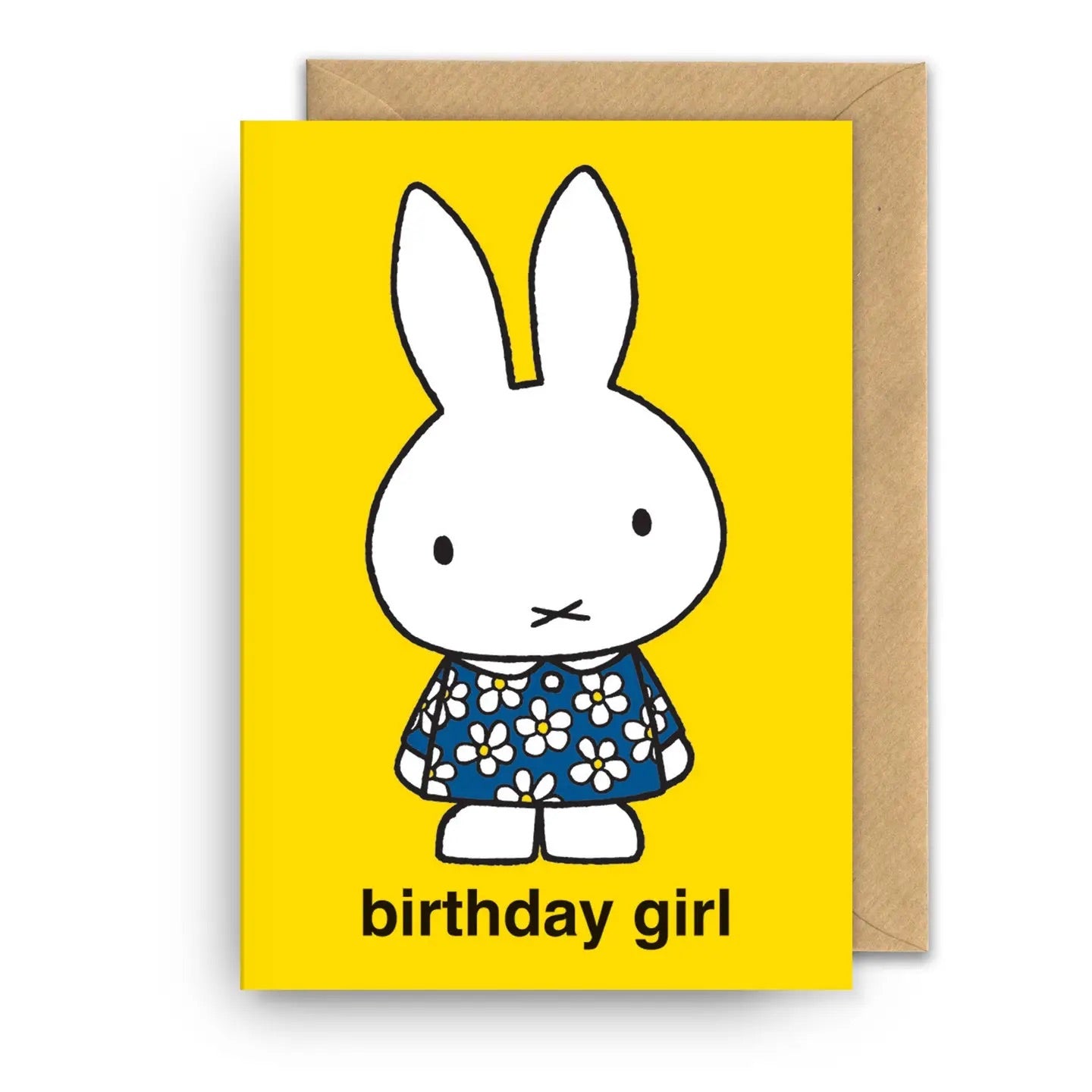 MIFFY BIRTHDAY GIRL CARD