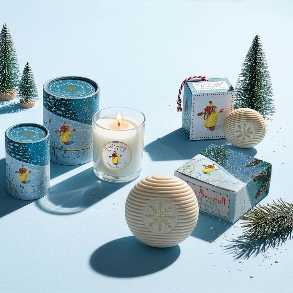 FIRST SNOWFALL 3 OZ VOTIVE CANDLE - LIMITED EDITION