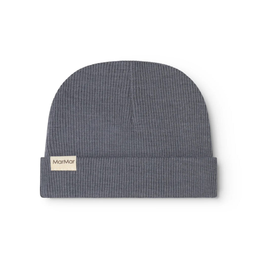 AIKO WOOL RIBBED KNIT BABY HAT