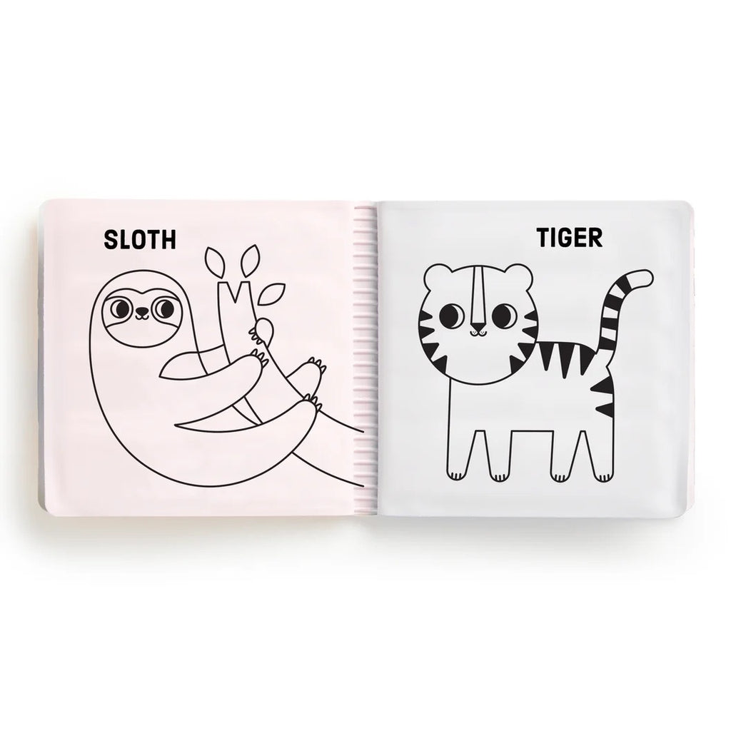 COLOUR MAGIC BATH BOOK SET OF 4 MINI BOOKS - ANIMALS OF THE WORLD