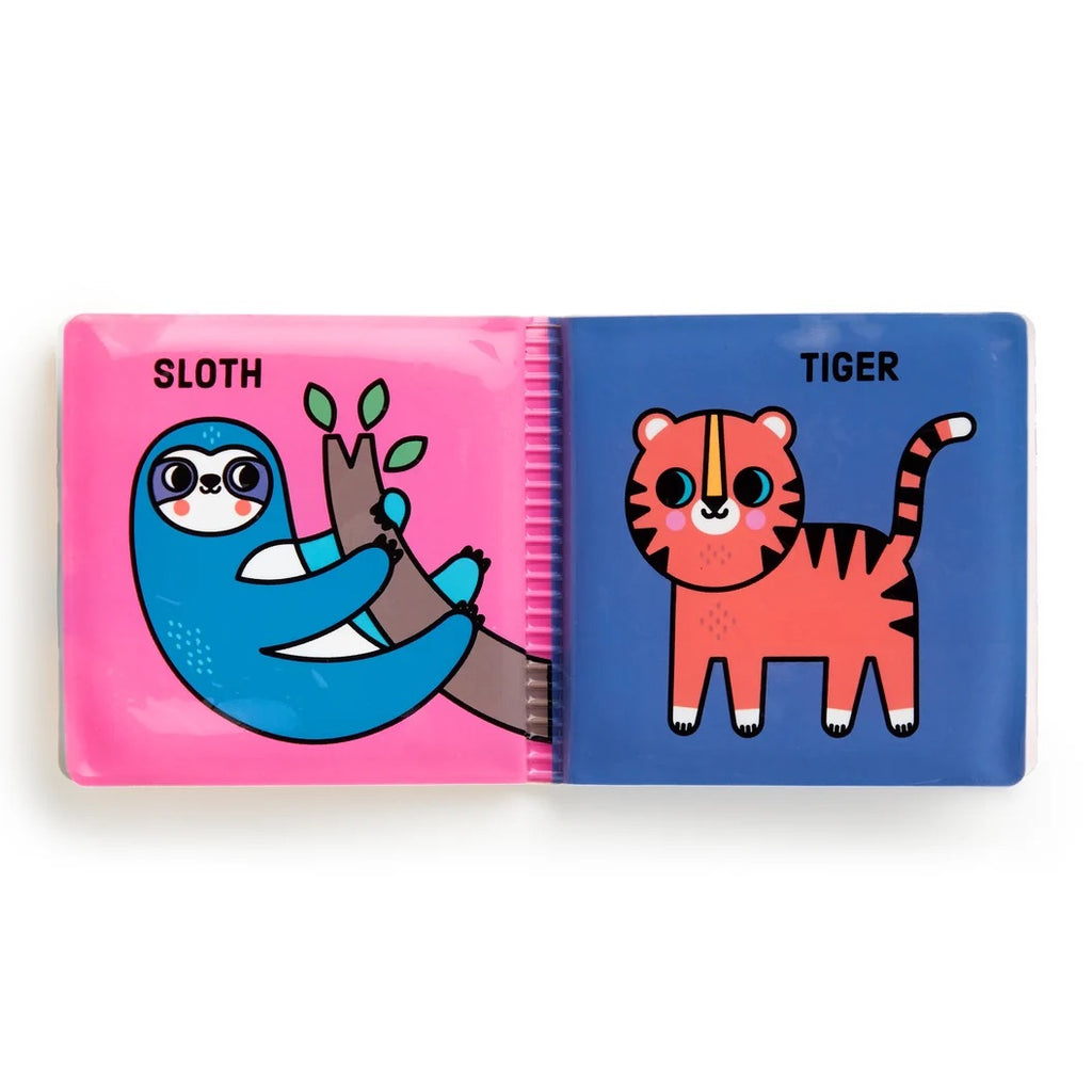 COLOUR MAGIC BATH BOOK SET OF 4 MINI BOOKS - ANIMALS OF THE WORLD