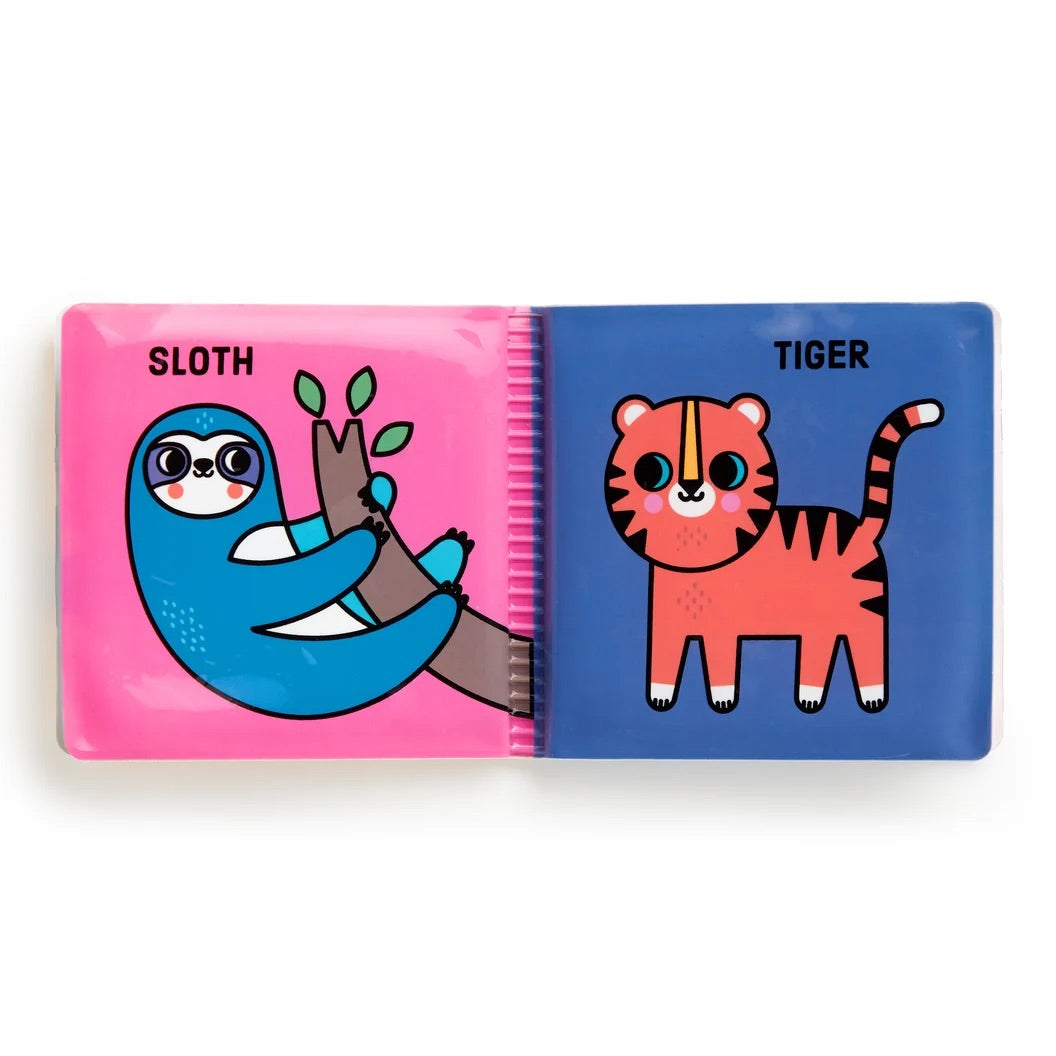 COLOUR MAGIC BATH BOOK SET OF 4 MINI BOOKS - ANIMALS OF THE WORLD