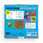 COLOUR MAGIC BATH BOOK SET OF 4 MINI BOOKS - ANIMALS OF THE WORLD