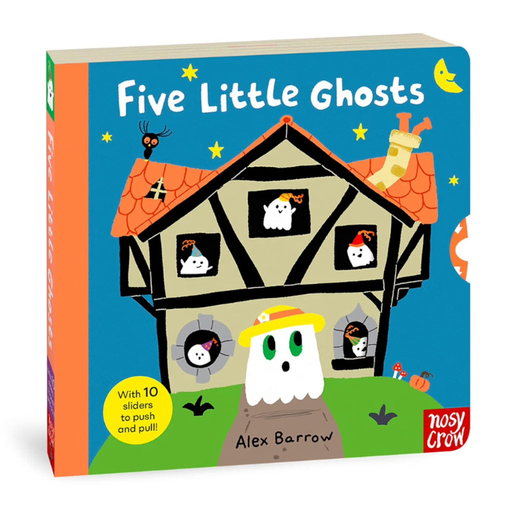 FIVE LITTLE GHOSTS BOARD BOOK (AGES 0-3)