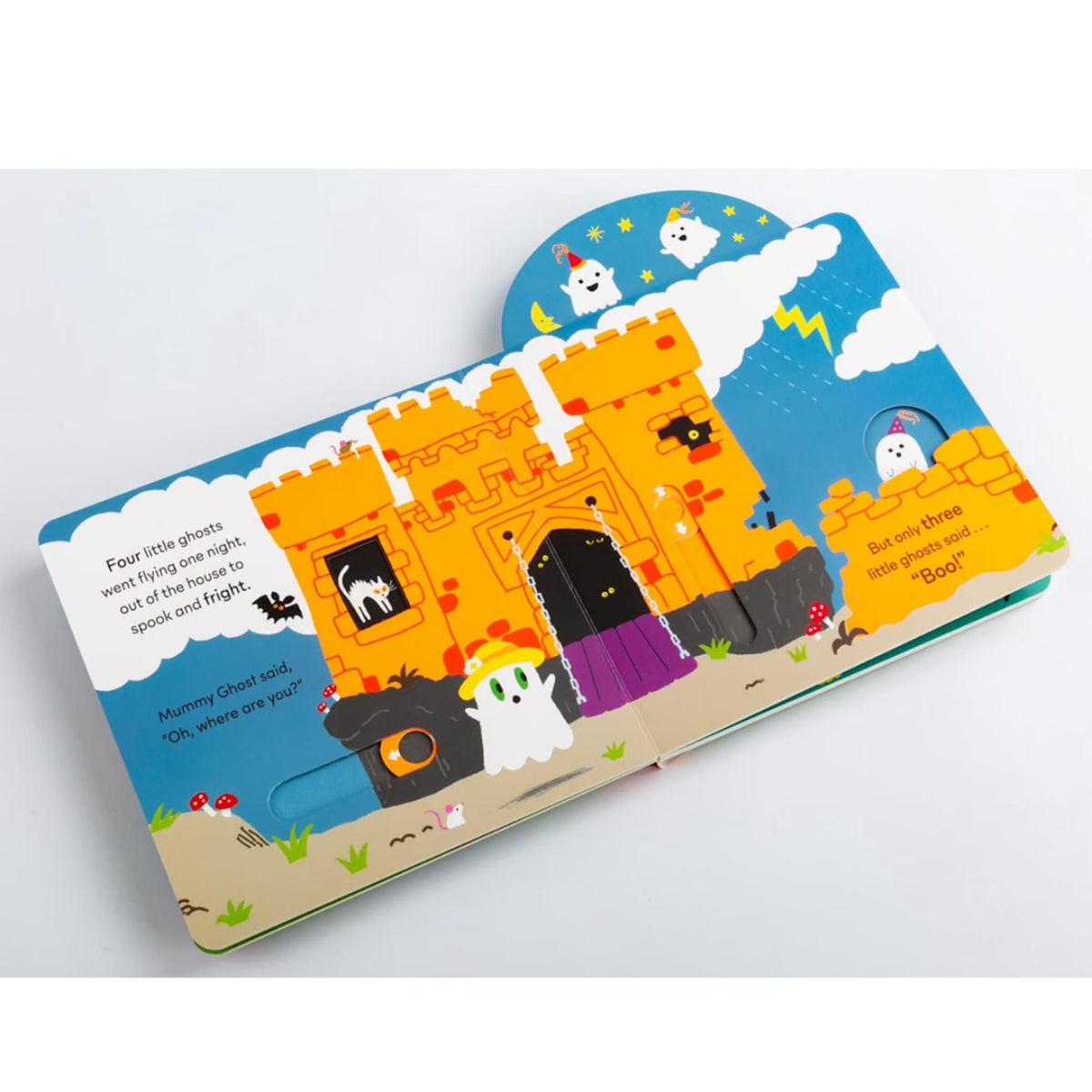 FIVE LITTLE GHOSTS BOARD BOOK (AGES 0-3)