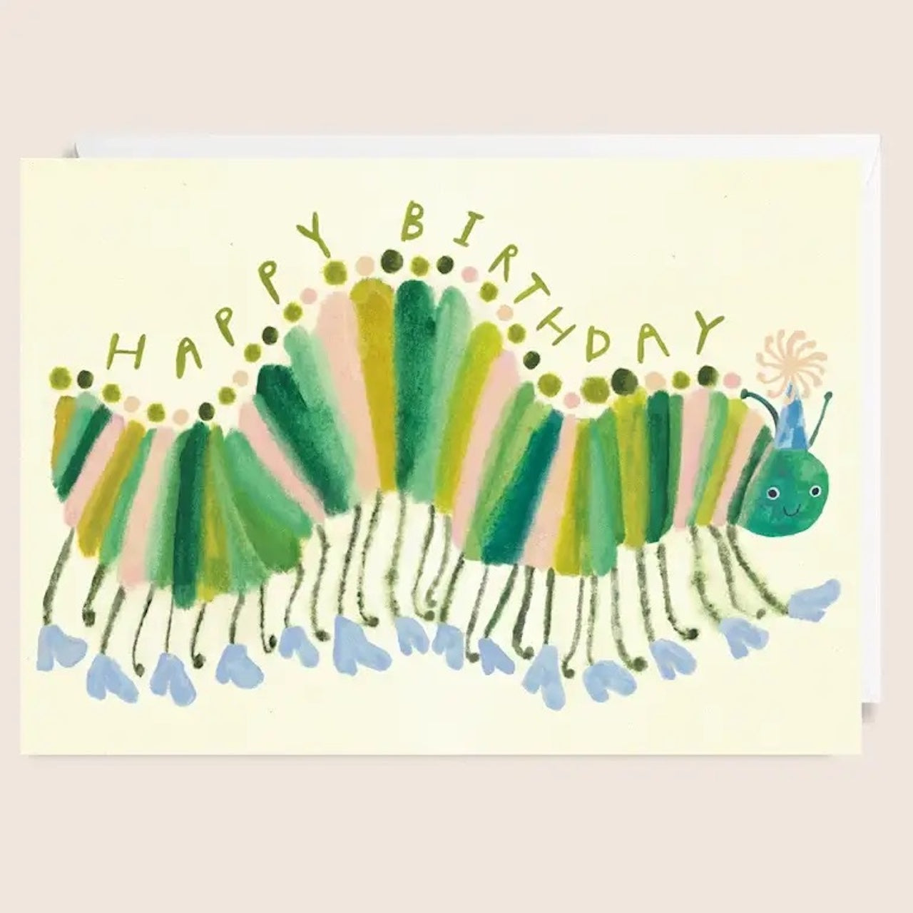 Birthday Card - Caterpillar
