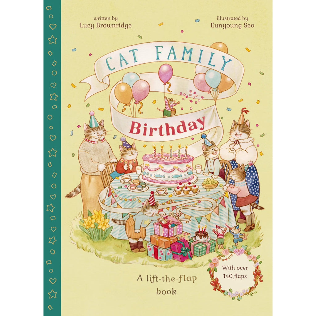 CAT FAMILY BIRTHDAY LIFT THE FLAPS BOOK (3-5 YEARS)