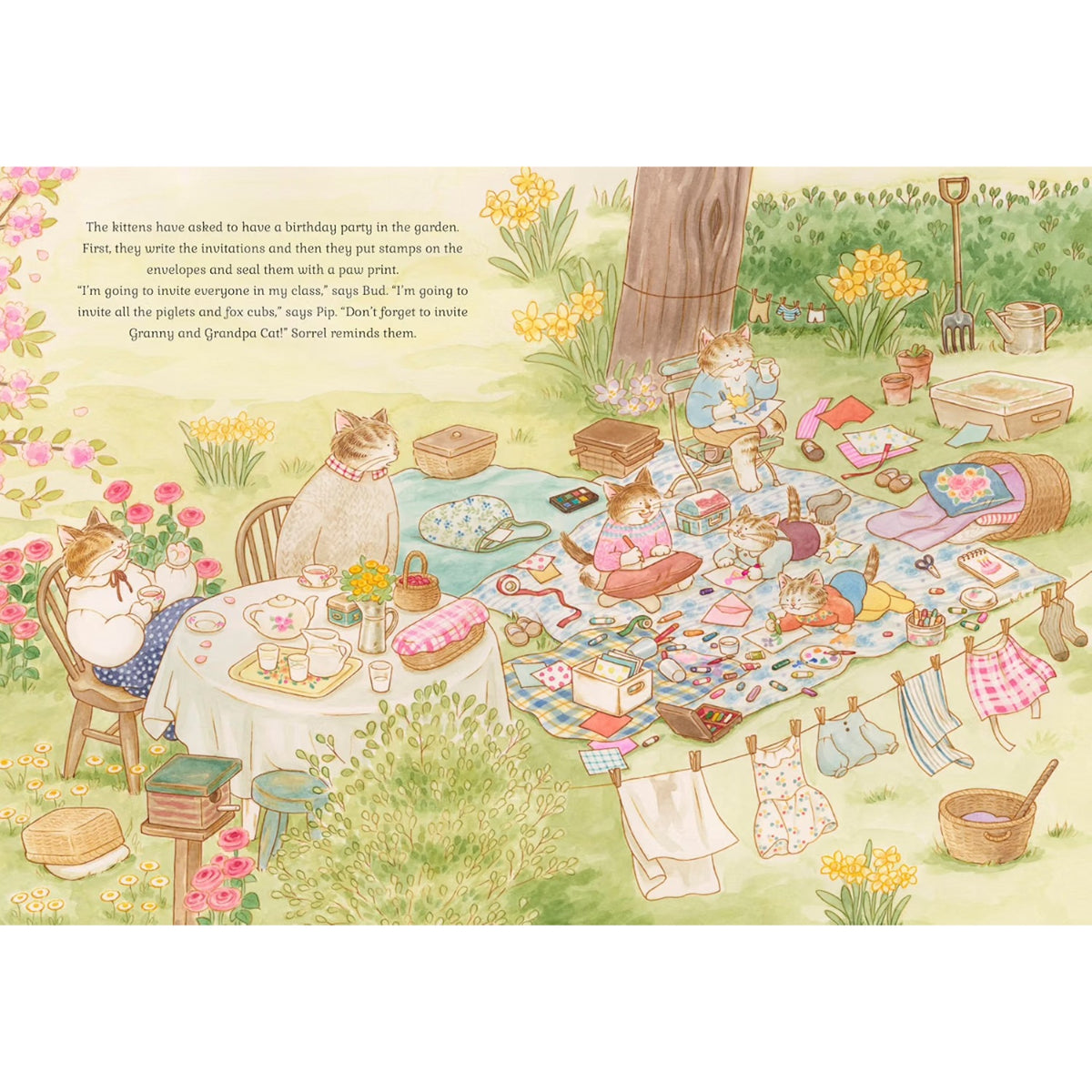 CAT FAMILY BIRTHDAY LIFT THE FLAPS BOOK (3-5 YEARS)