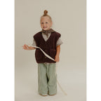 AMOS BORG PLUM GILET