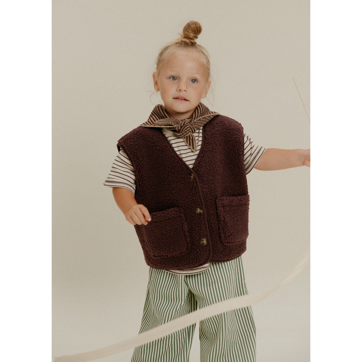 AMOS BORG PLUM GILET