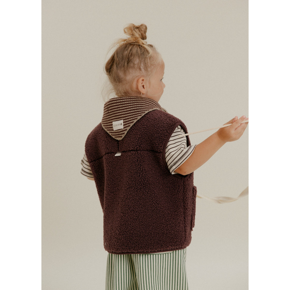 AMOS BORG PLUM GILET