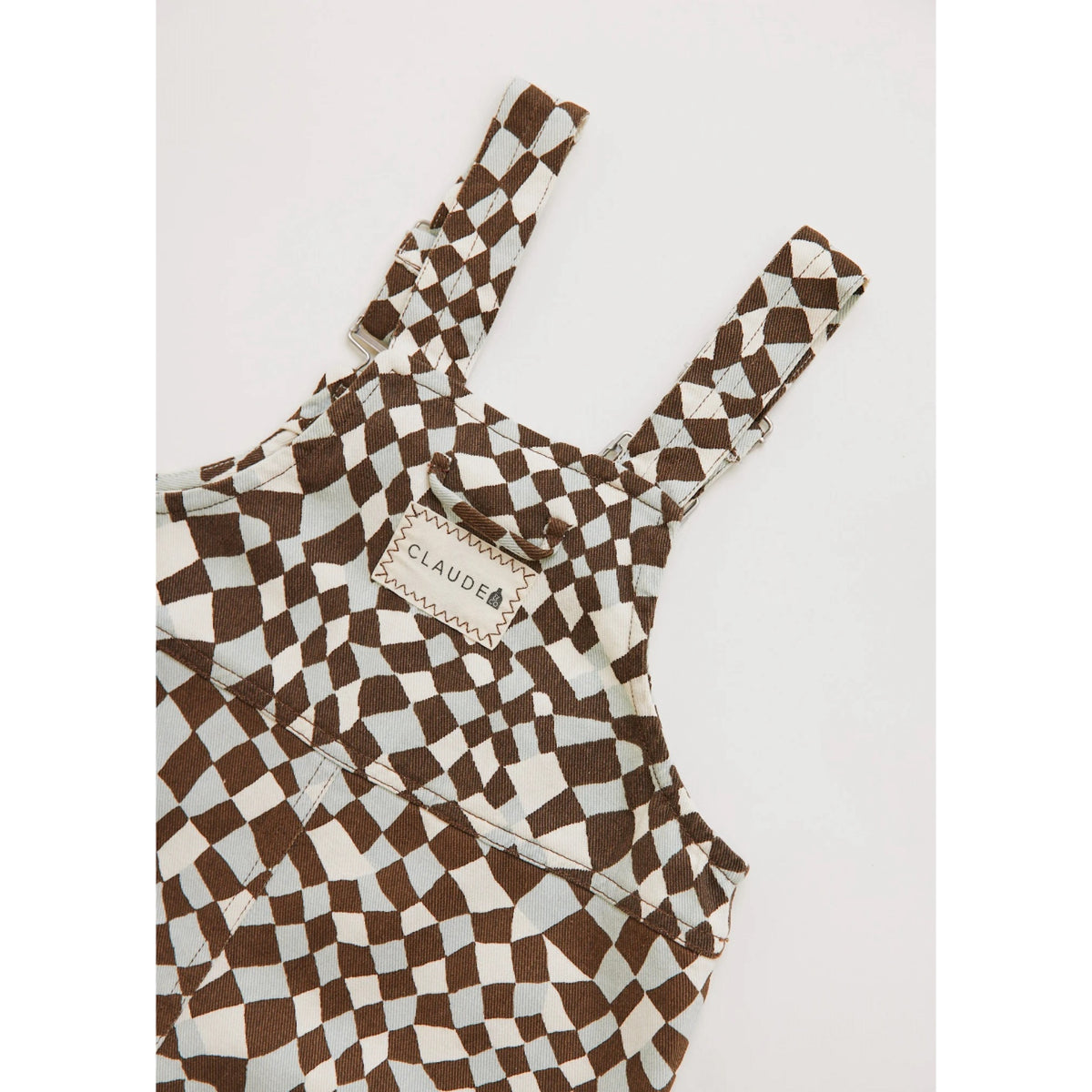 BLYTHE WARPED CHECKERBOARD DUNGAREE