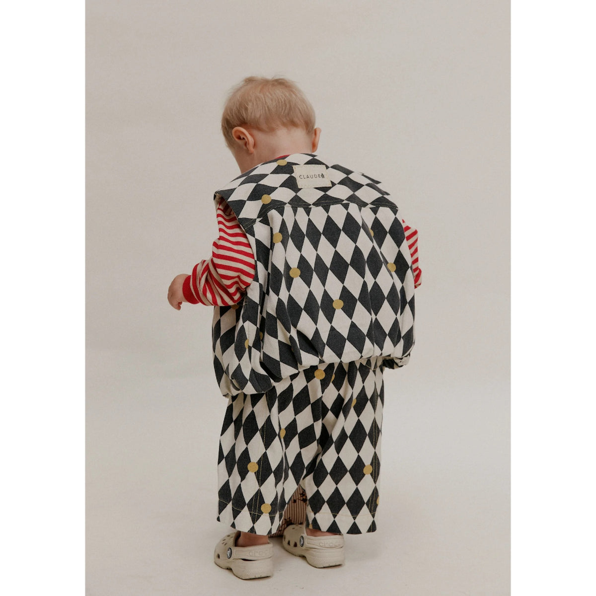 RUMI HARLEQUIN SPOT GILET