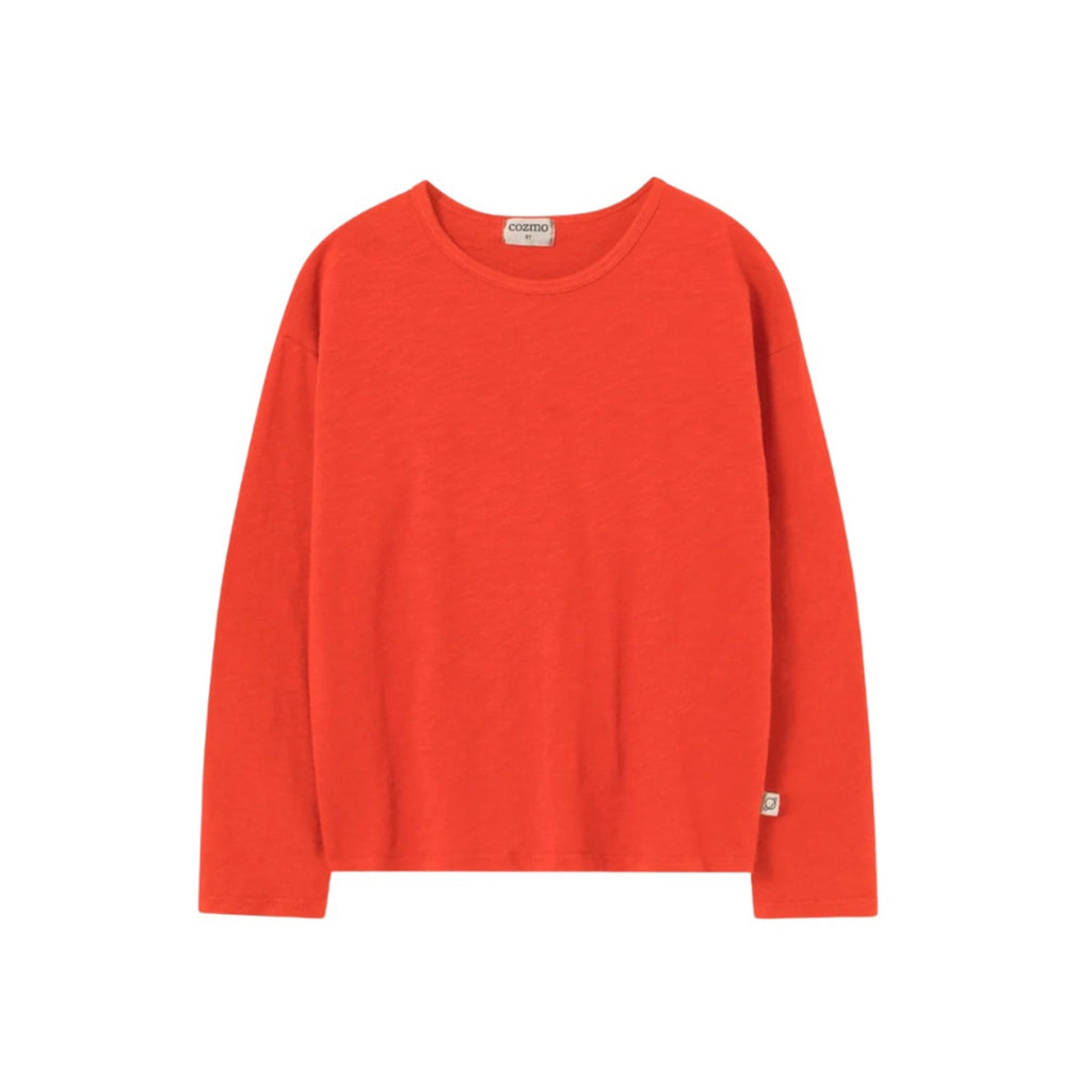 BRUSHED WARM SLUB T-SHIRT