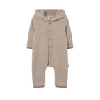 JADE SOFT BAMBOO BABY BEARSUIT - STONE