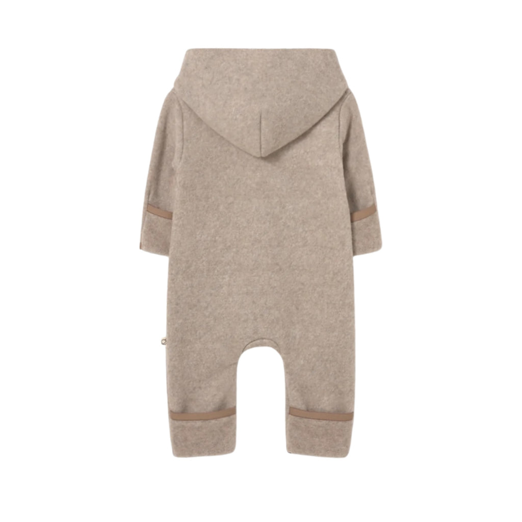 JADE SOFT BAMBOO BABY BEARSUIT - STONE