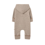 JADE SOFT BAMBOO BABY BEARSUIT - STONE