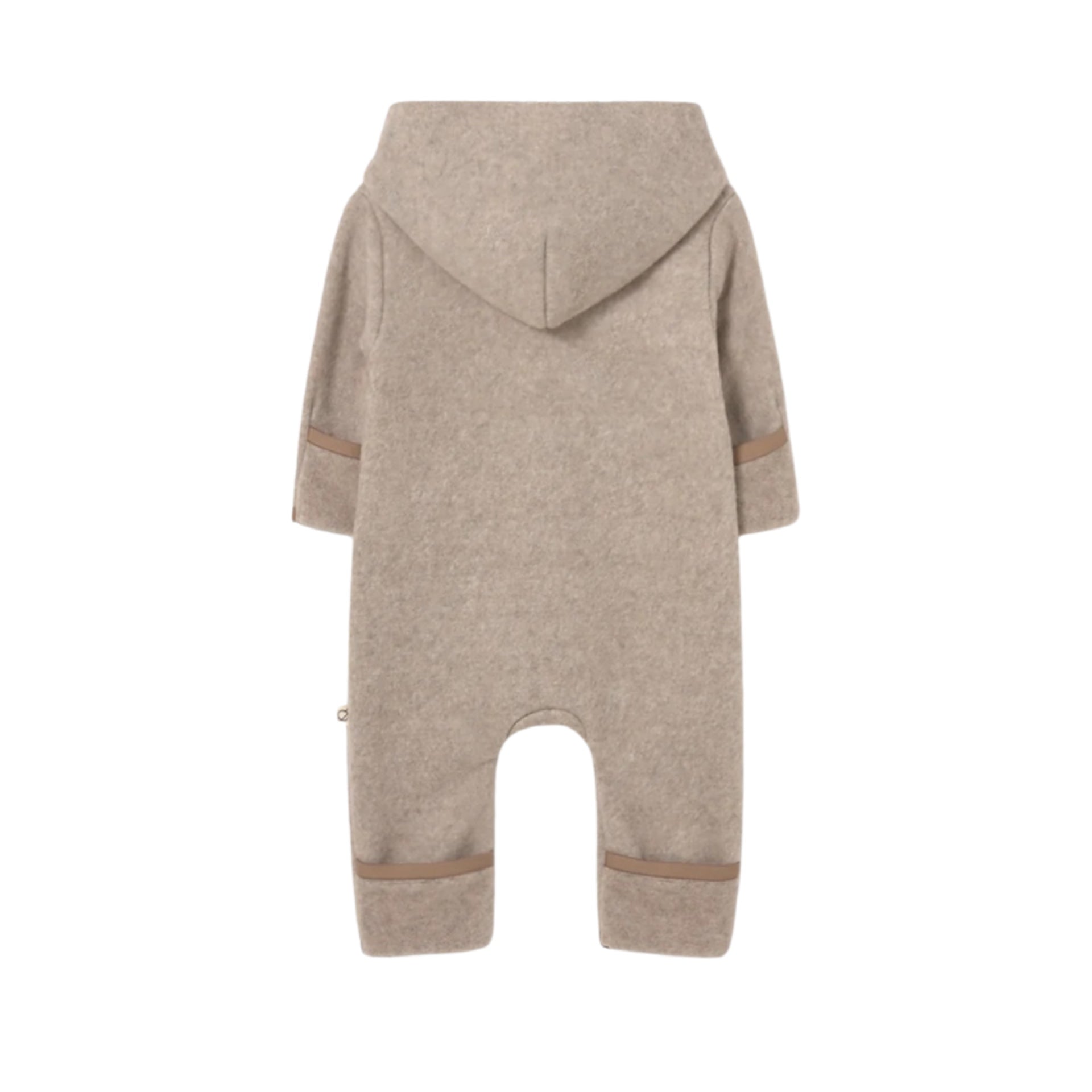 JADE SOFT BAMBOO BABY BEARSUIT - STONE