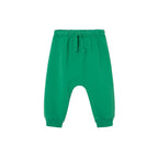 LOUIS BRUSHED FLEECE PANTS - GRASS