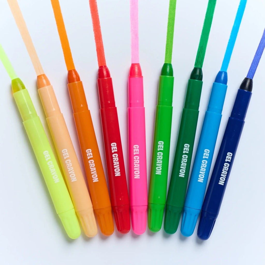 GELLY FLOW - 9 GEL CRAYONS