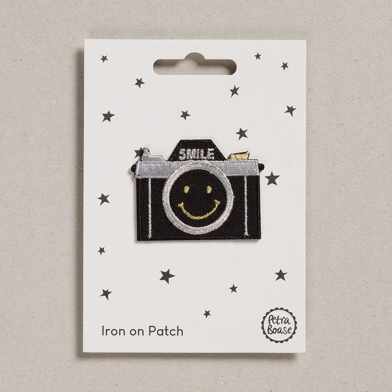 IRON ON PATCH - Camera