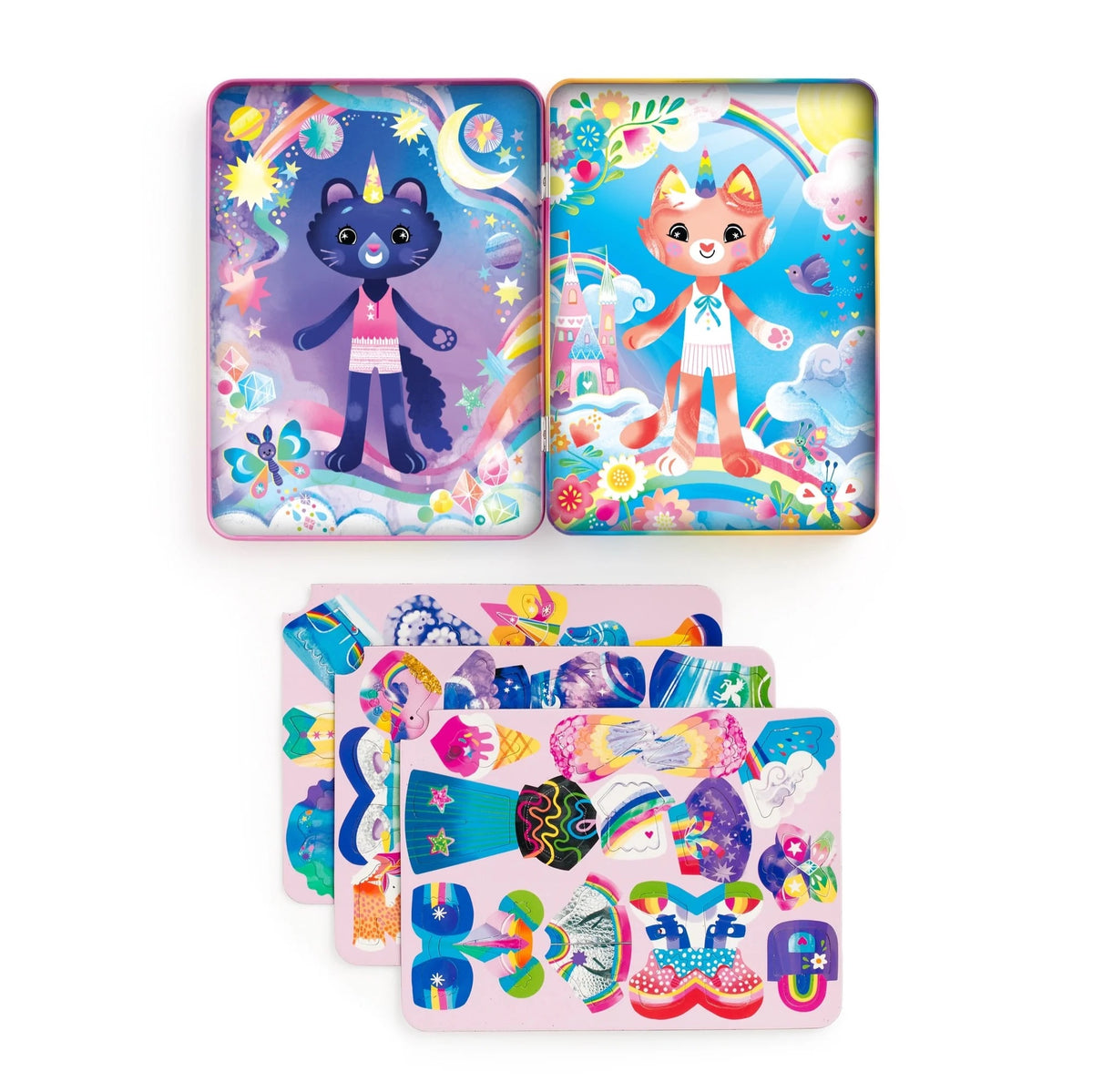 CAT-ICORN  MAGNETIC DRESS UP SET (4 YEARS+)