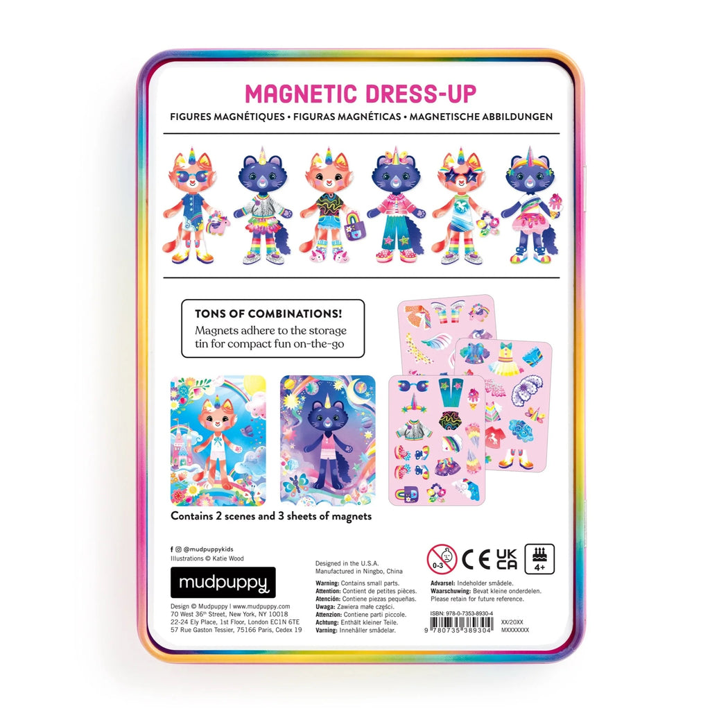 CAT-ICORN  MAGNETIC DRESS UP SET (4 YEARS+)
