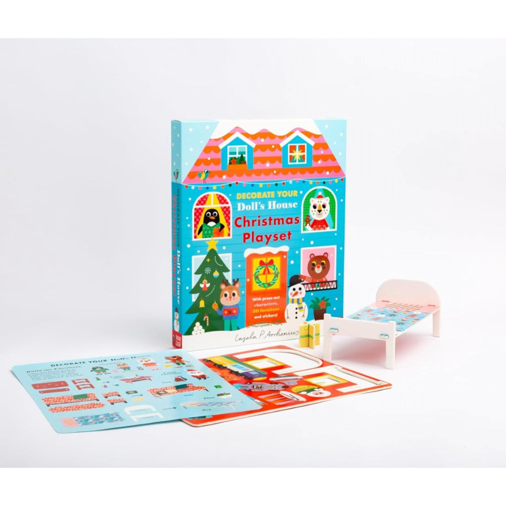 DECORATE YOUR DOLL'S HOUSE: CHRISTMAS PLAY SET