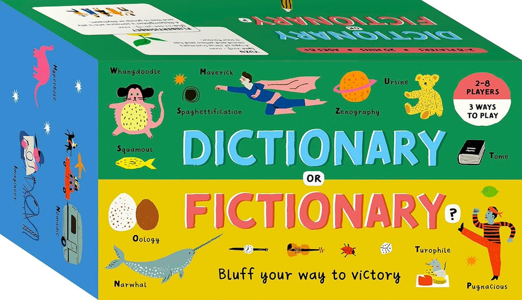 DICTIONARY OR FICTIONARY? A WORD GAME (8 YEARS+)