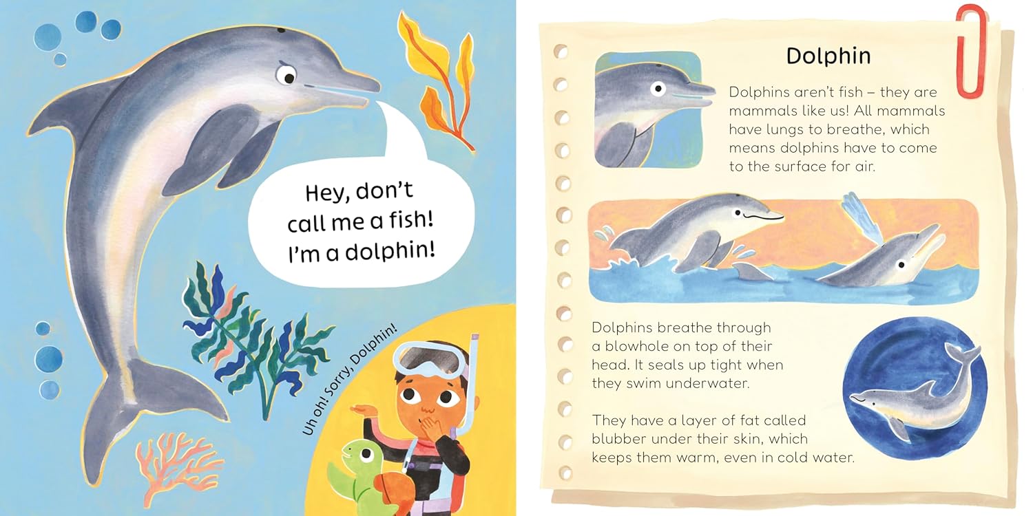 DON'T CALL ME A FISH PAPERBACK BOOK (3-5 YEARS)