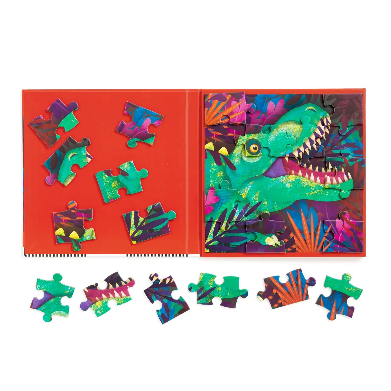 DINOSAURS ROAR! MAGNETIC PUZZLE SET (4 years+)