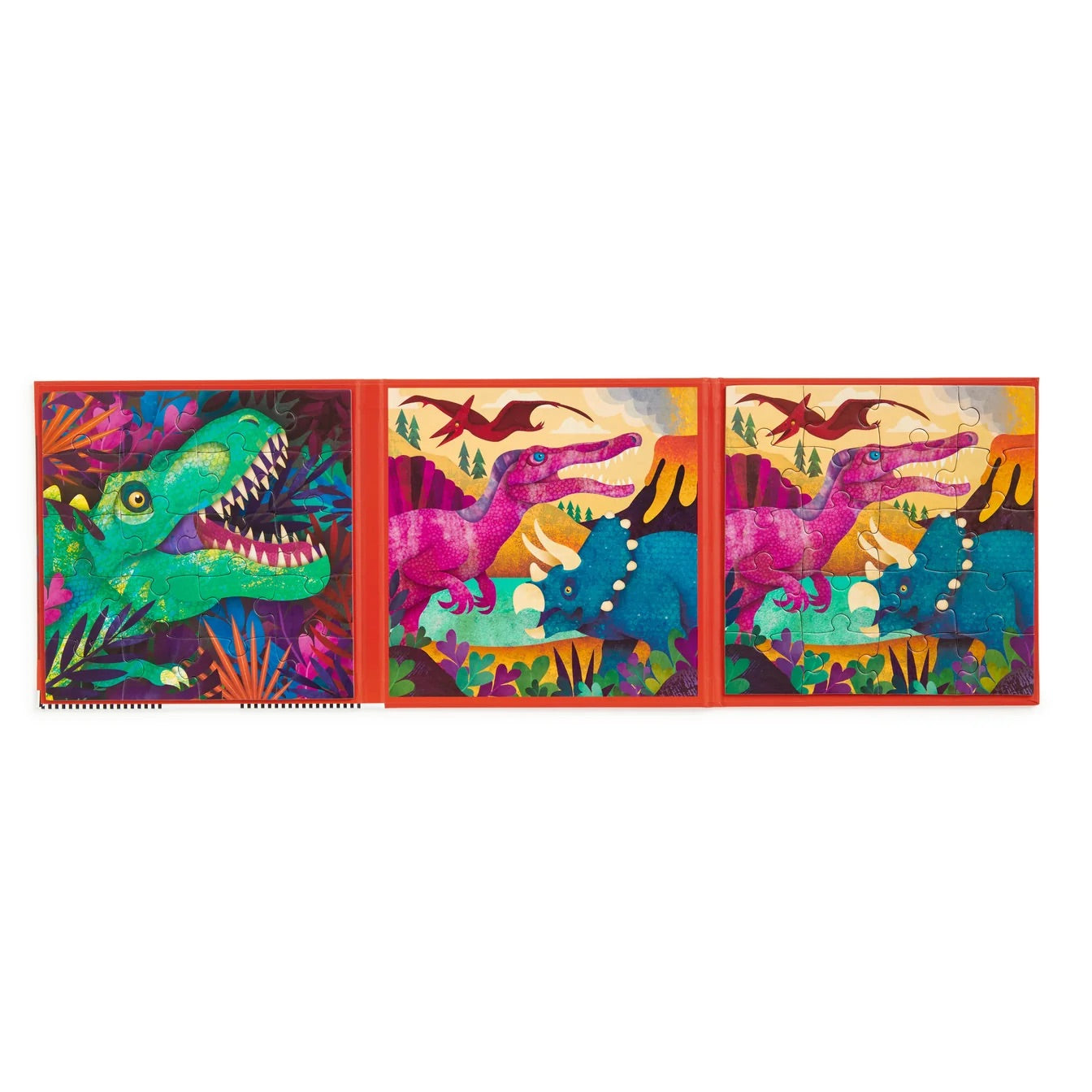 DINOSAURS ROAR! MAGNETIC PUZZLE SET (4 years+)
