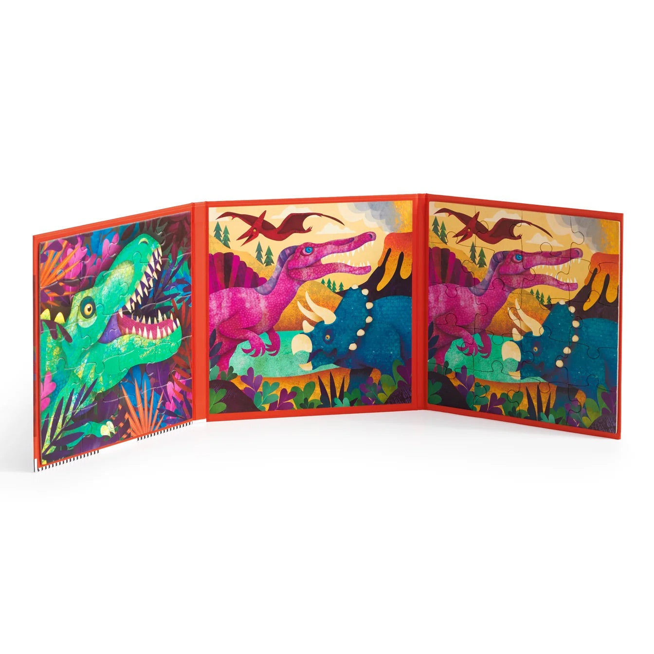 DINOSAURS ROAR! MAGNETIC PUZZLE SET (4 years+)